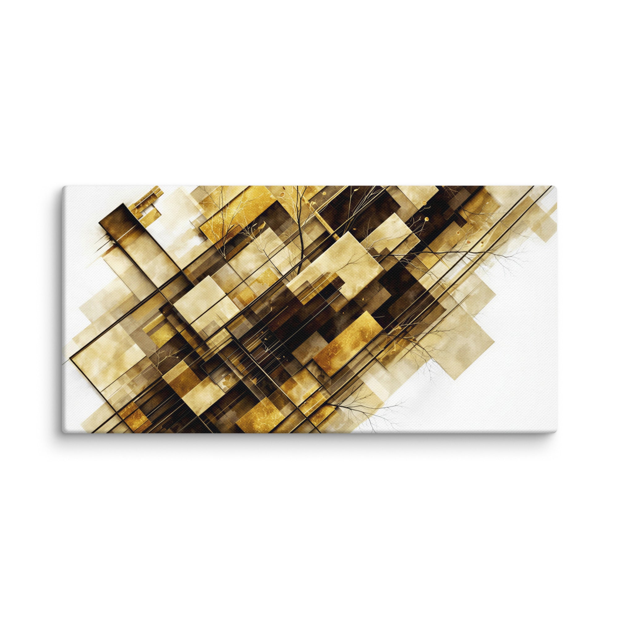 Helios framed canvas print with product details shown in 16 x 32 inch large size