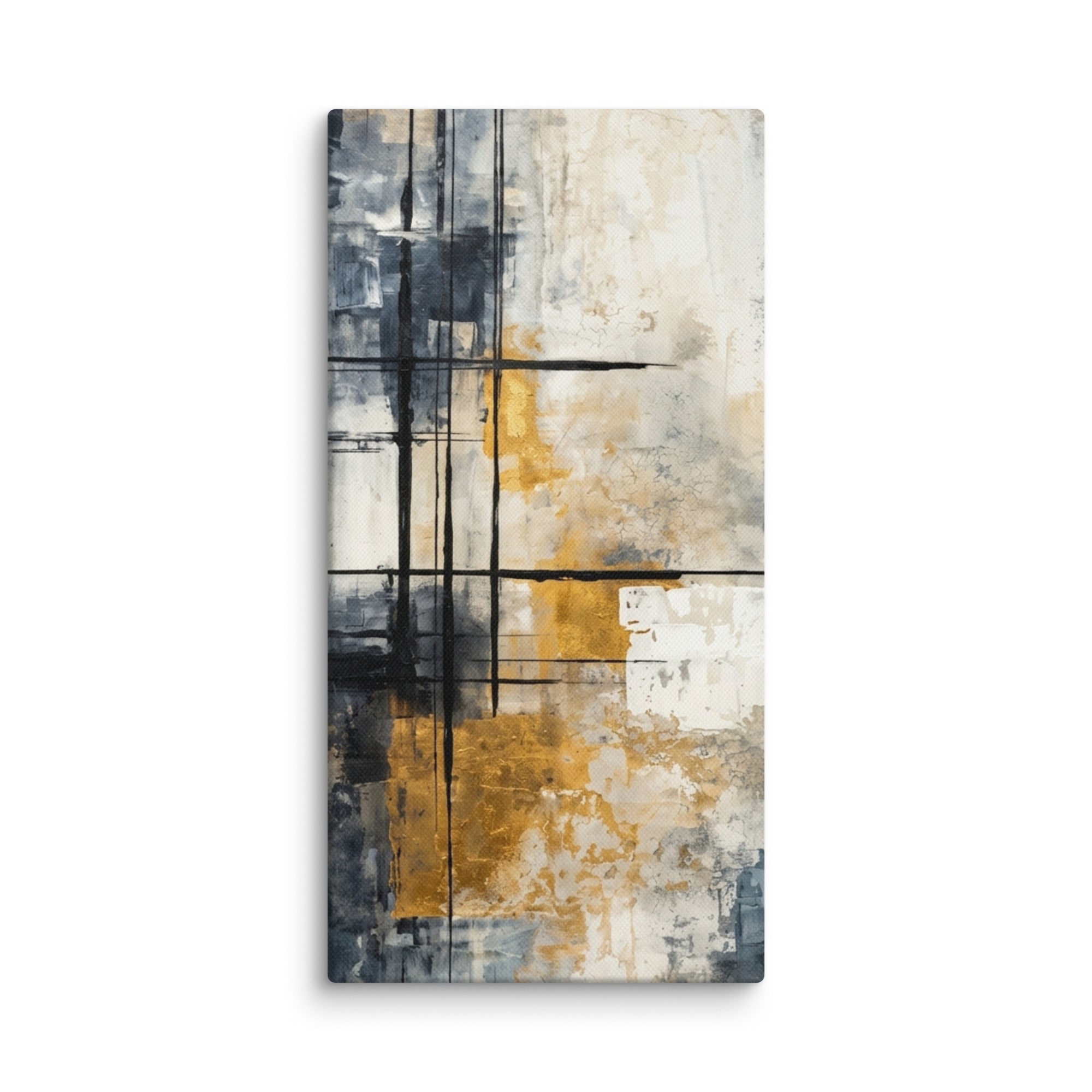 Elitist canvas print shown in wall display view in 10 x 20 inch universal size
