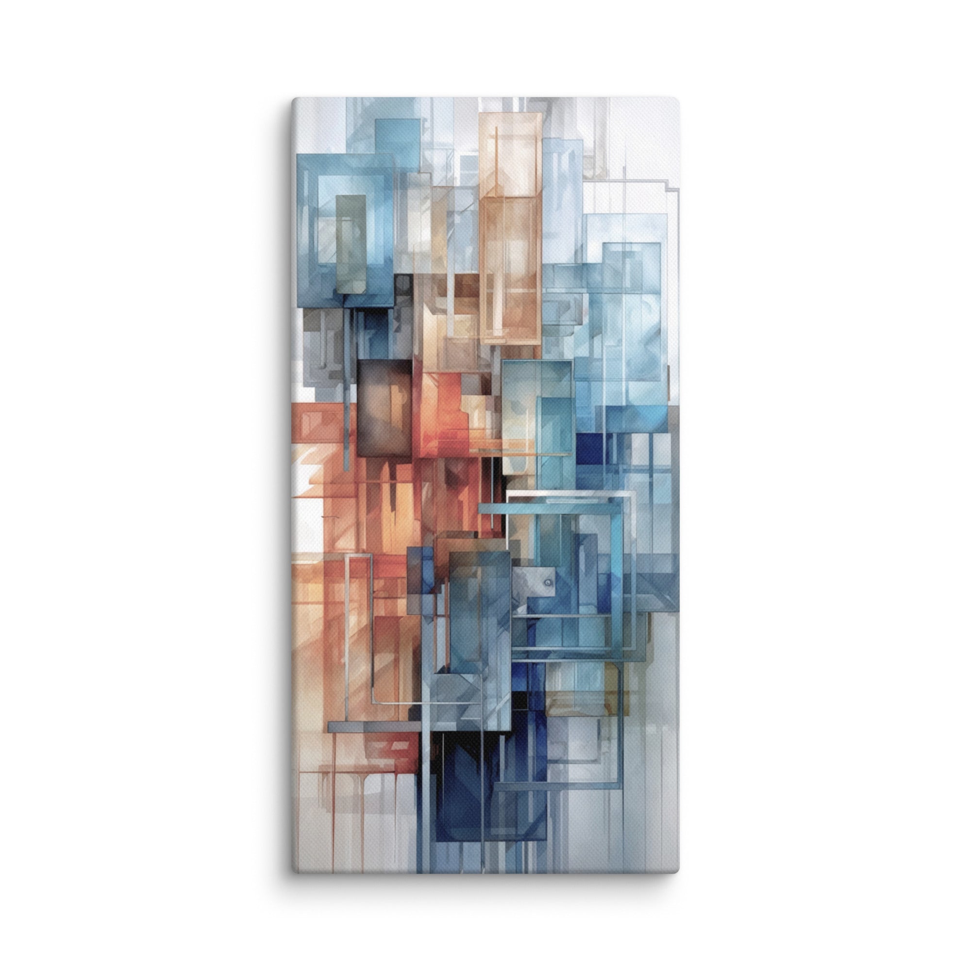 Future canvas print shown in wall display view in 10 x 20 inch universal size