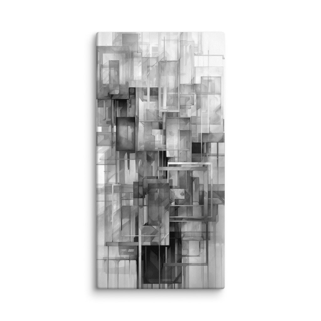Yesterday wall art product image as a canvas print in 12 x 24 inch universal size