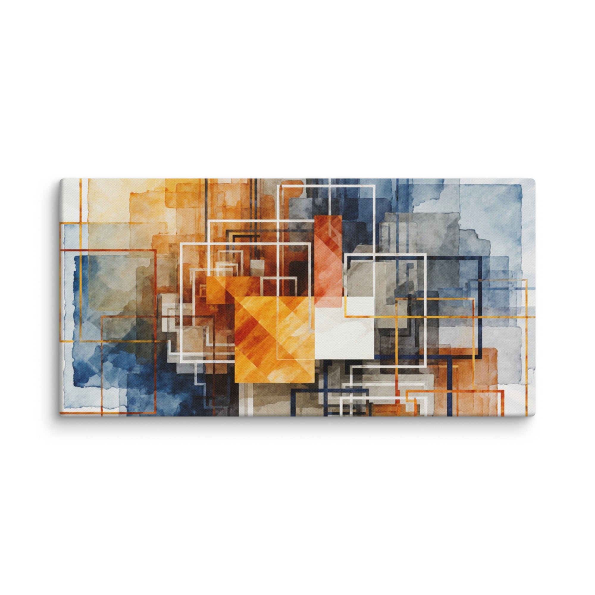 Reticle canvas print front-facing product image in 8 x 10 inch universal size