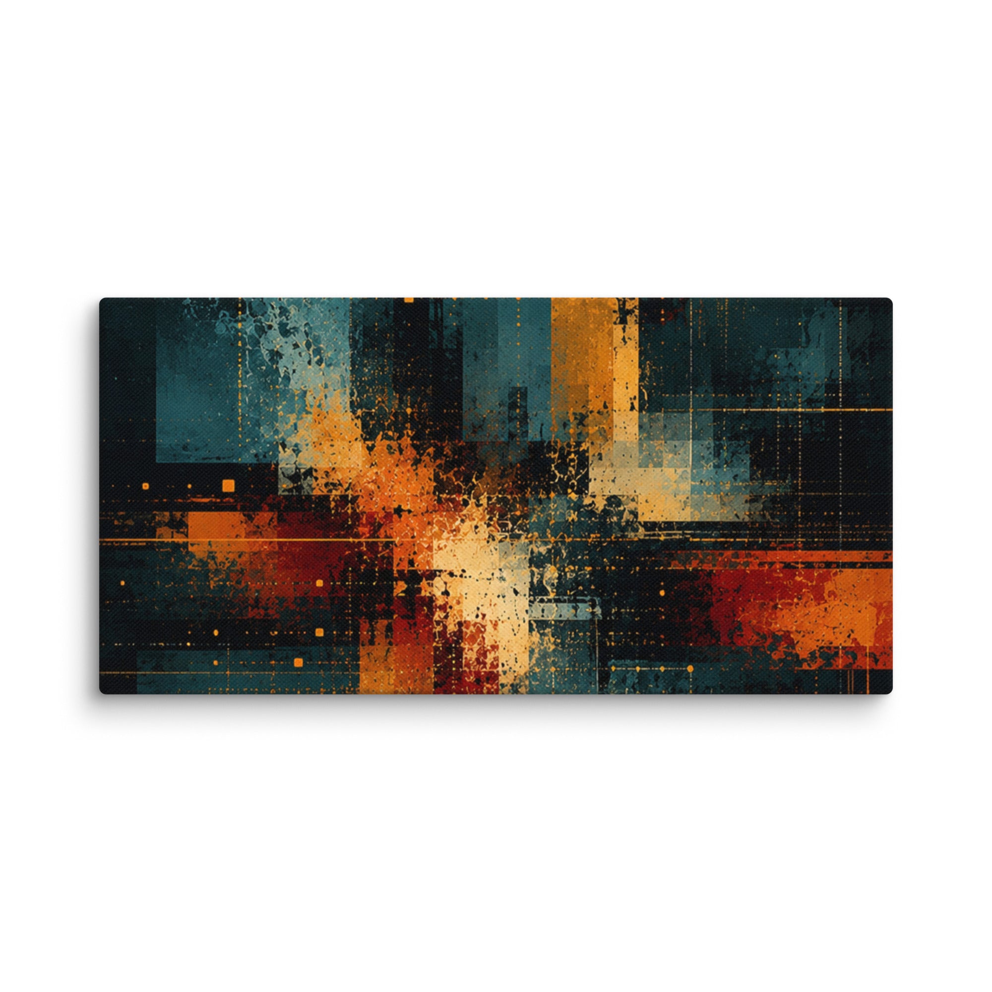 Axion canvas print front-facing product image in 8 x 10 inch universal size