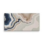 Terrace canvas artwork with stepped stone-like shelves and warm mineral gradients, shown on white.
