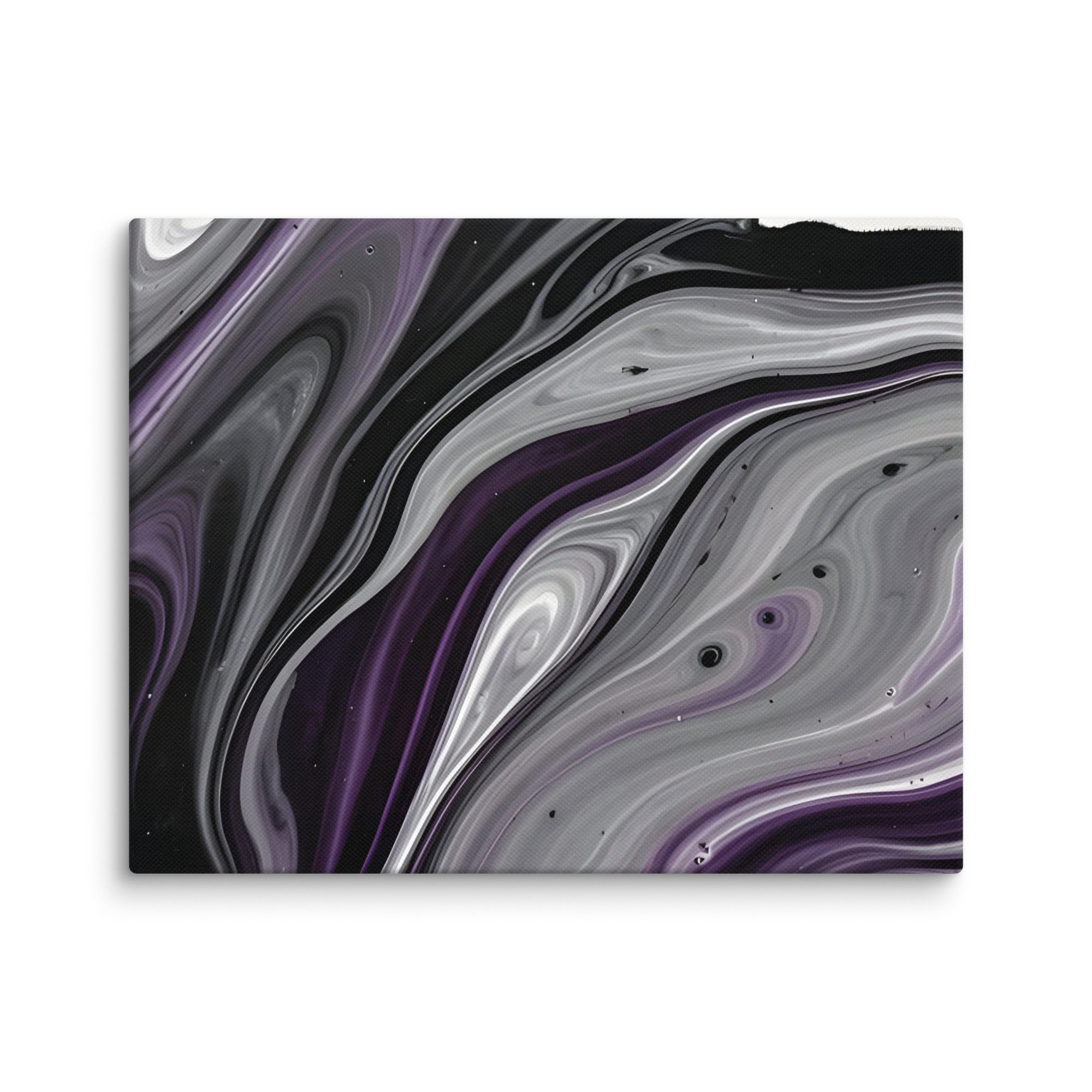 Amethyst Flow canvas print wall display image in 8 x 12 inch universal size