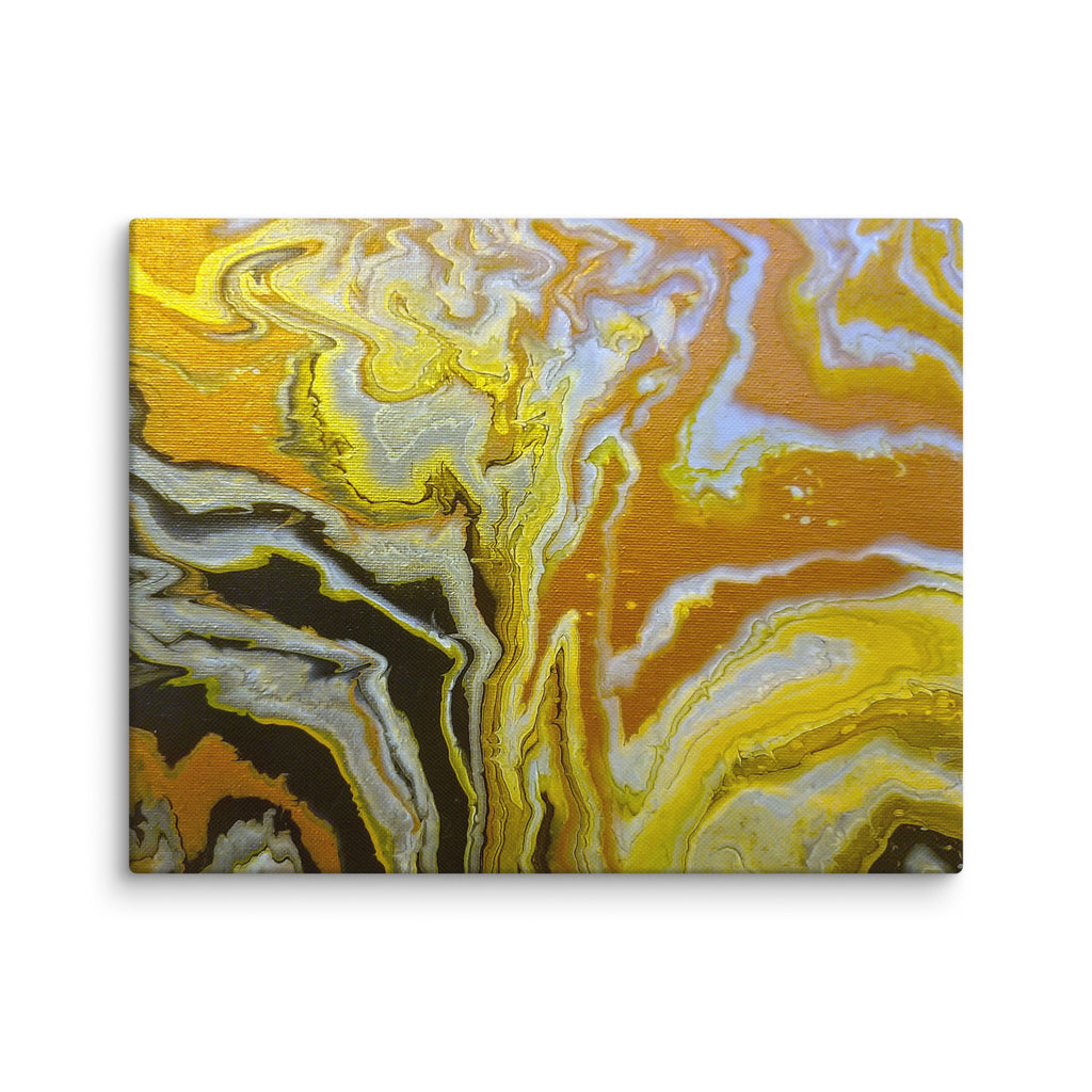 Golden Surge canvas print product view in 18 x 24 inch large size