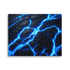 Fissure wall art product image as a canvas print in 16 x 32 inch large size