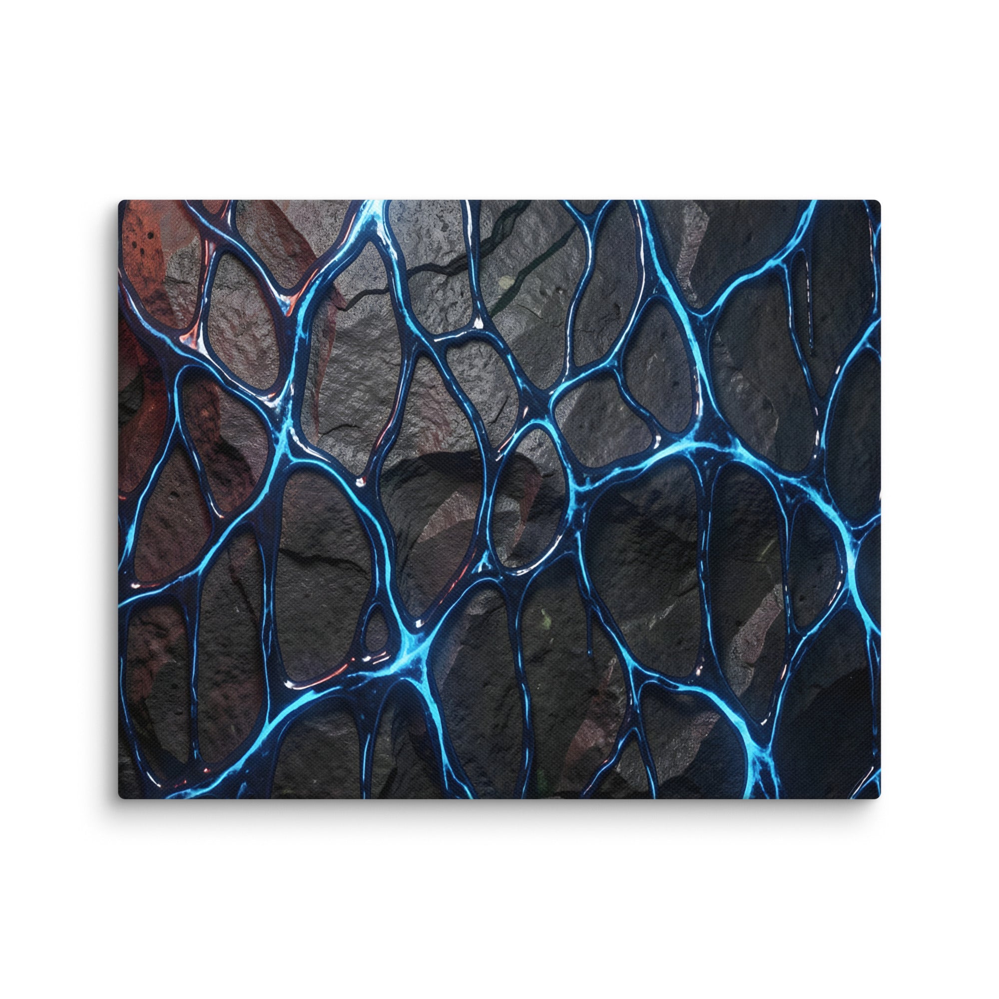 Magmatic wall art product image as a canvas print in 11 x 14 inch universal size