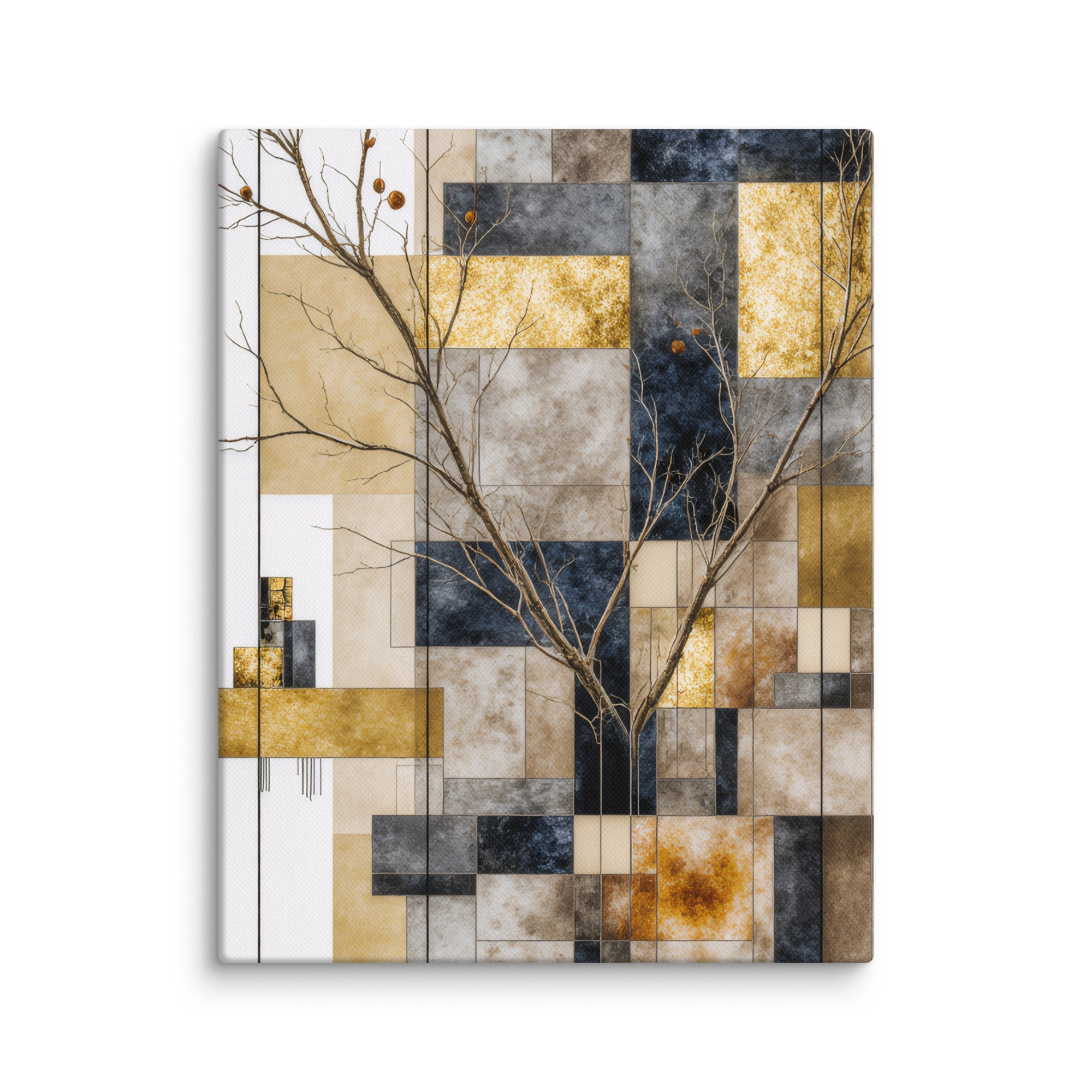 Solari wall art product image as a canvas print in 8 x 8 inch universal size