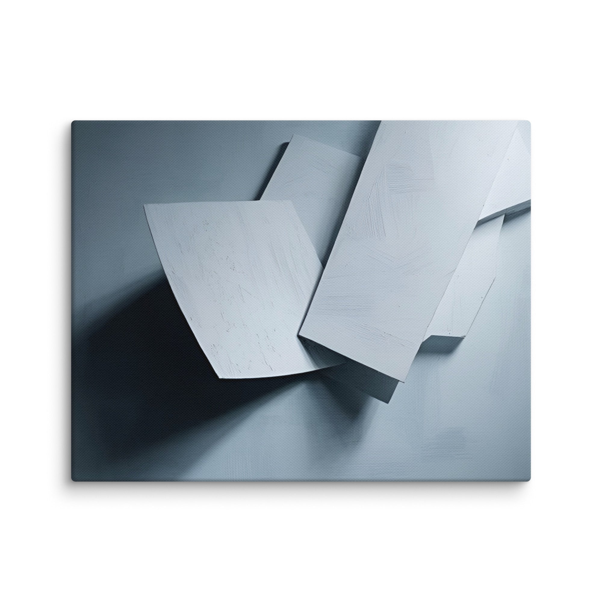 Silhouette canvas print wall display image in 8 x 12 inch universal size