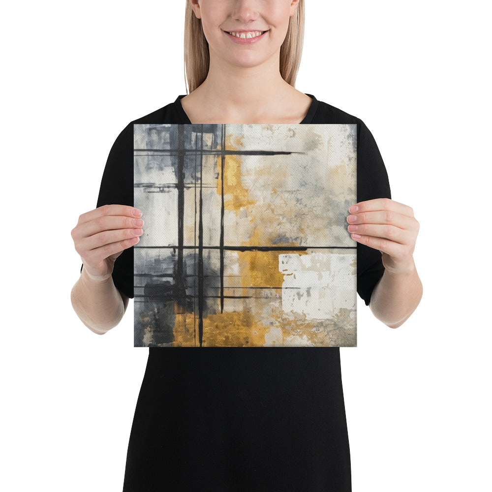 Elite canvas print product mockup in 12 x 18 inch universal size