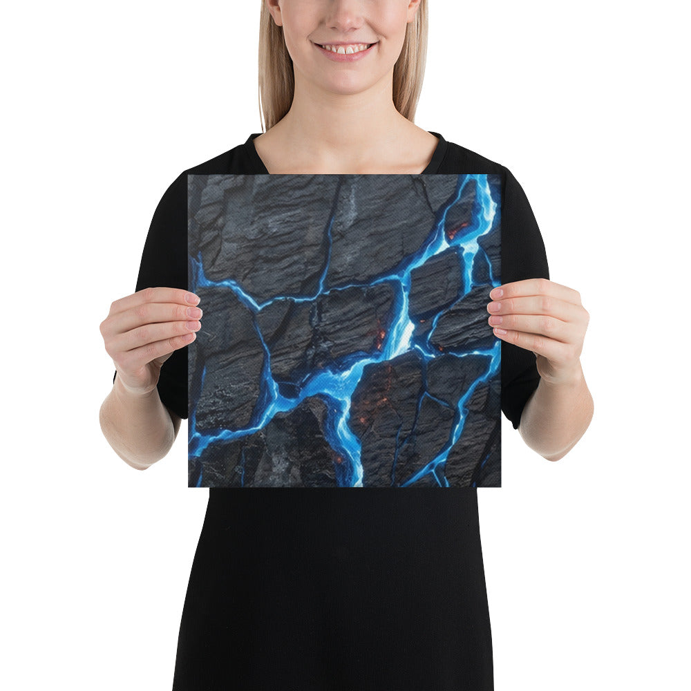Effusions canvas print product view in 12 x 18 inch universal size