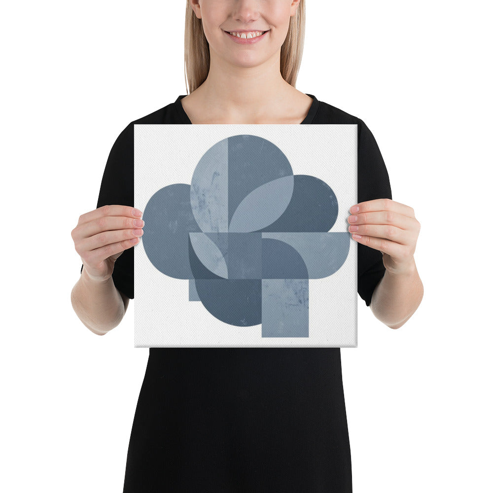 Slate I canvas print product mockup in 14 x 14 inch universal size