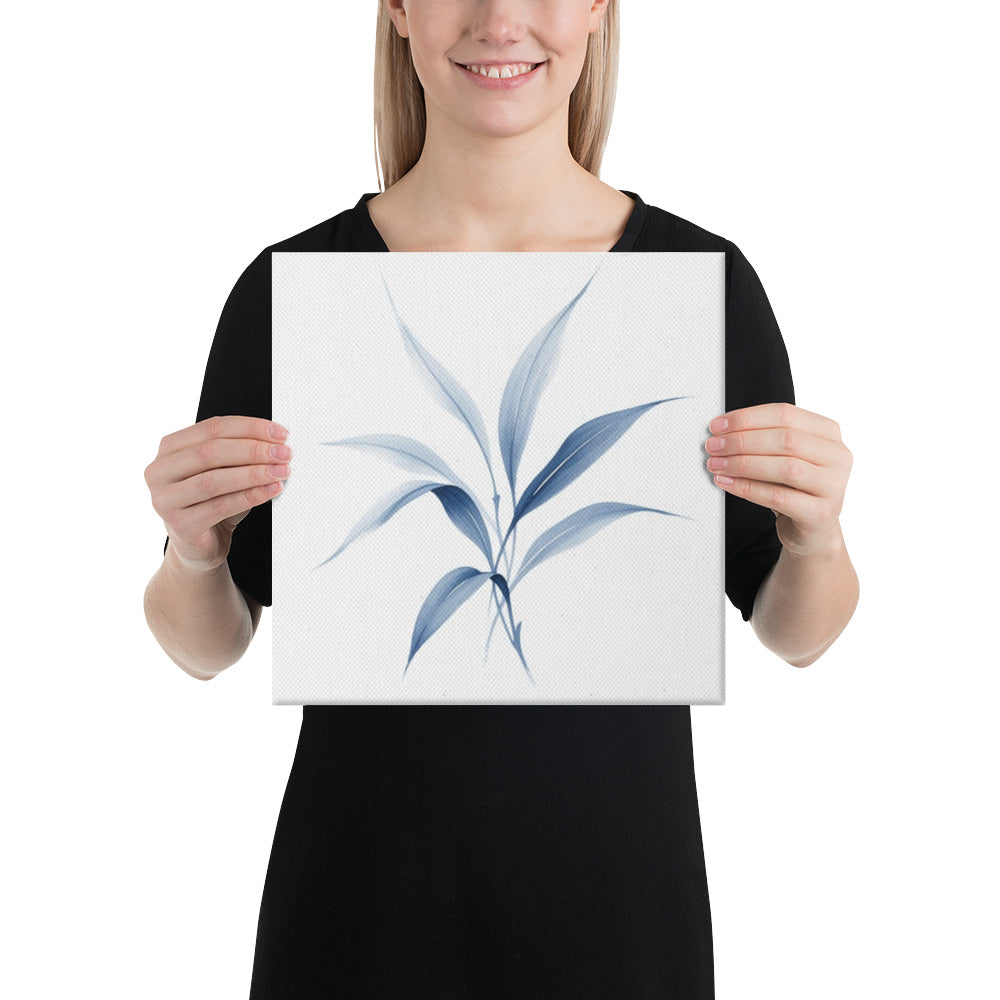 Slate XXI canvas print product mockup in 16 x 16 inch universal size