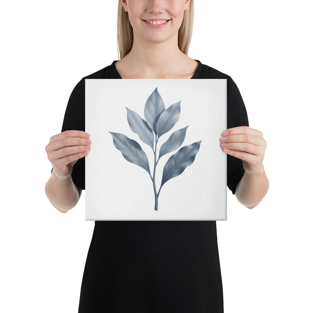 Slate XXIII canvas print product mockup in 16 x 16 inch universal size