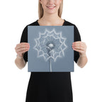 Slate XXVII canvas print product mockup in 16 x 16 inch universal size