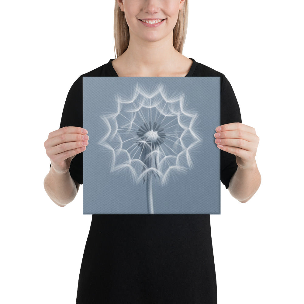Slate XXVII canvas print product mockup in 16 x 16 inch universal size