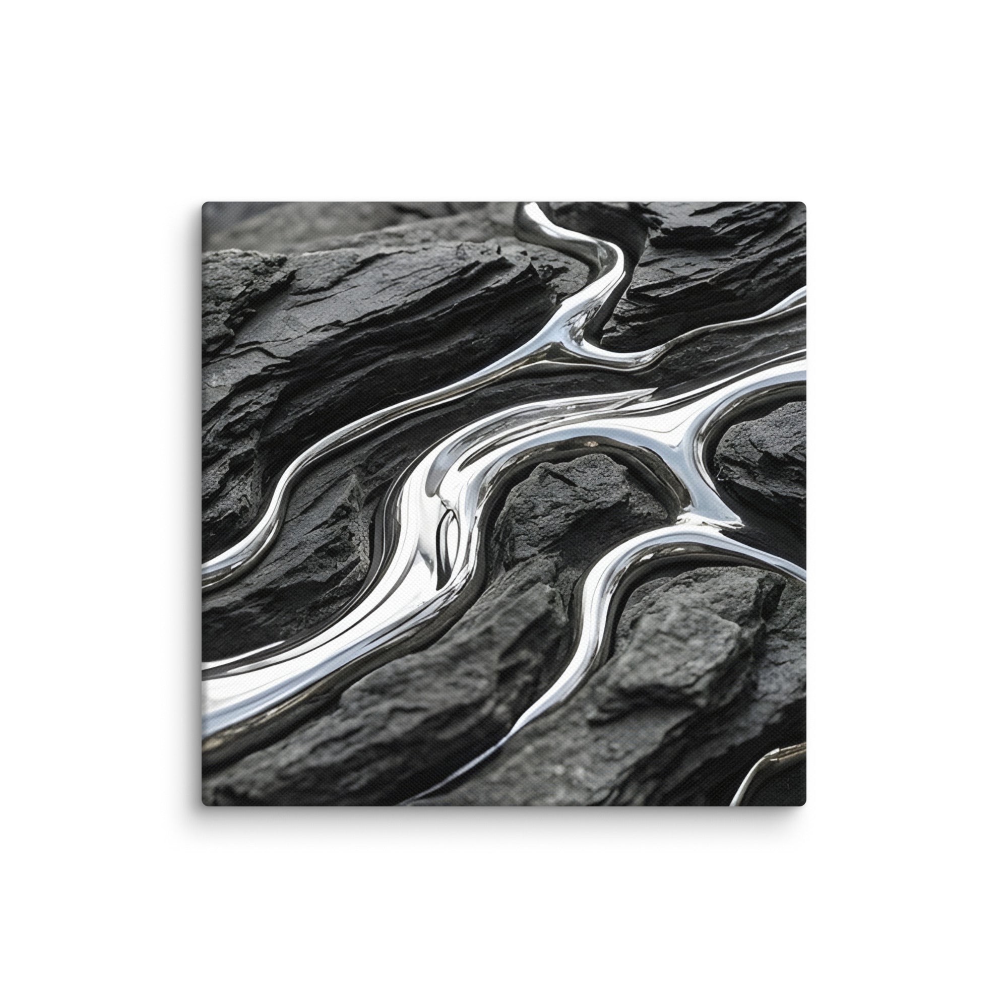 Basalt canvas print front-facing product image in 30 x 40 inch statement piece