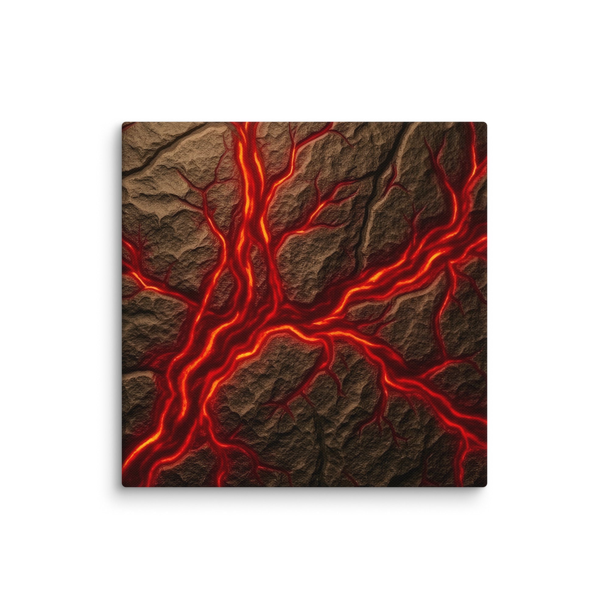 Magma canvas print product view in 32 x 48 inch statement piece