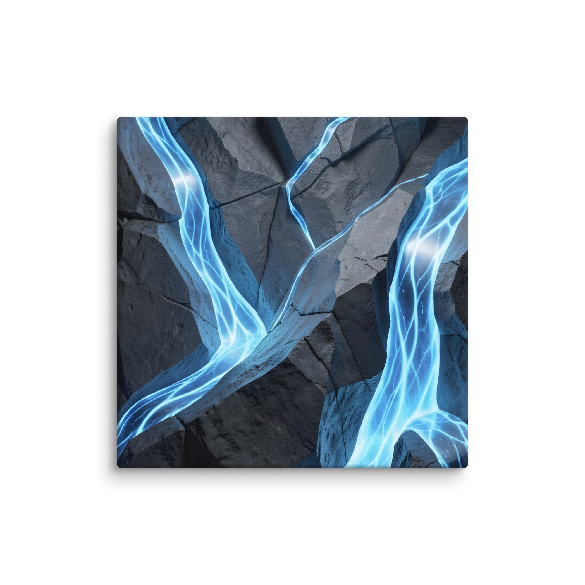 Tephra canvas print product view in 32 x 48 inch statement piece