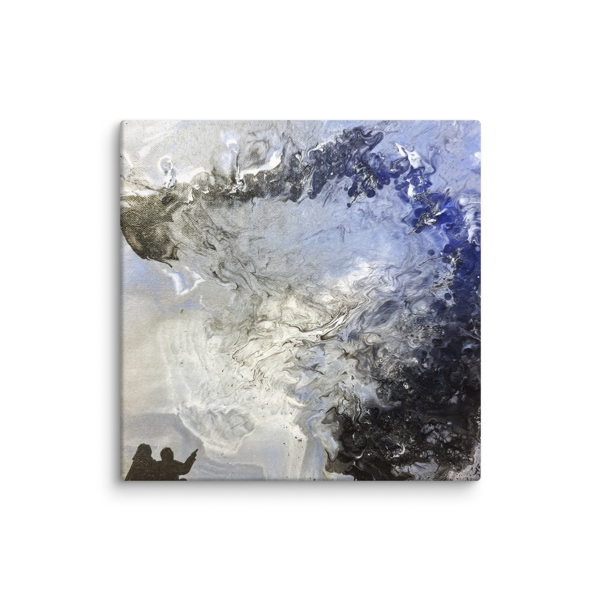 Wonder canvas studio series product mockup in 14 x 14 inch universal size