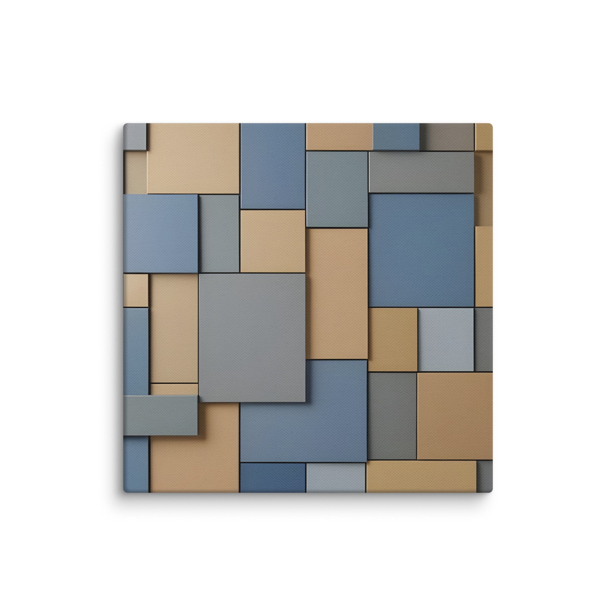 Agate wall art product image as a canvas print in 32 x 48 inch statement piece