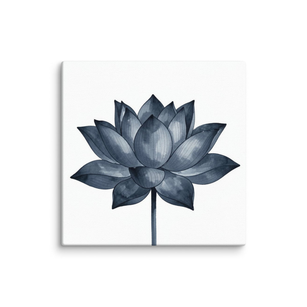 Slate V canvas print, wall display view