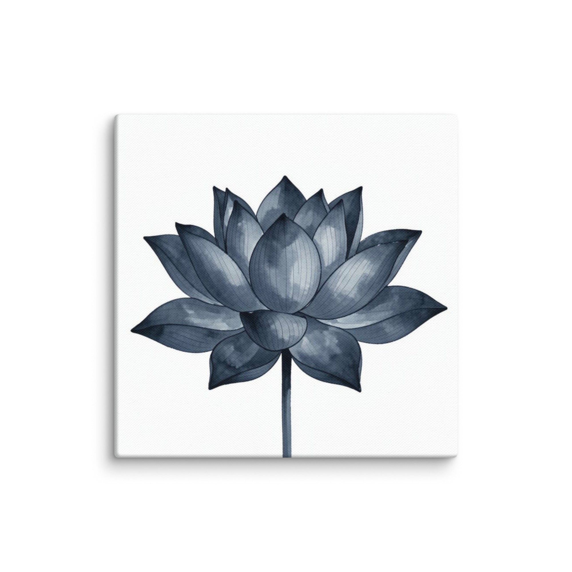 Slate V canvas print, wall display view