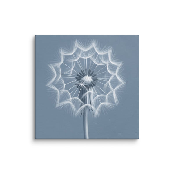Slate XXVII canvas print shown in wall display view in 6 x 6 inch universal size