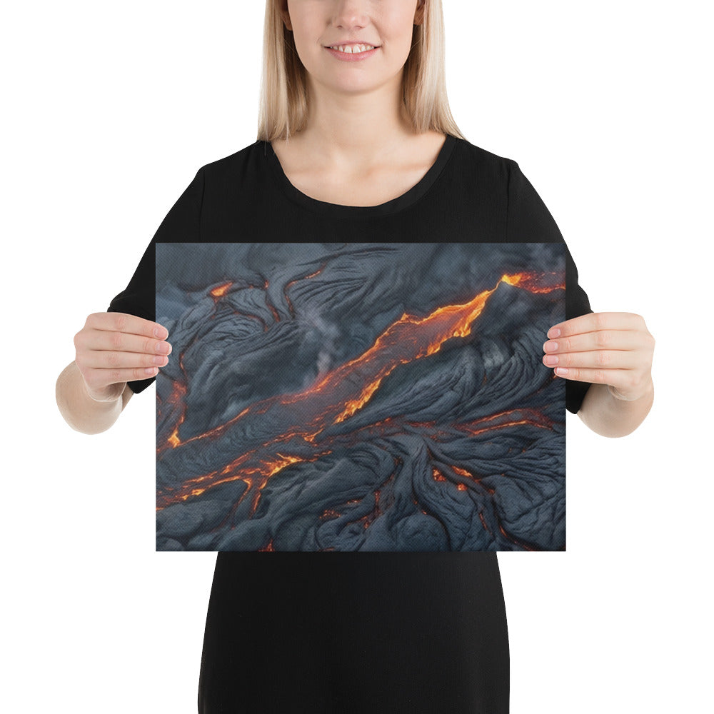 Molten canvas print image for product listing in 12 x 36 inch large size