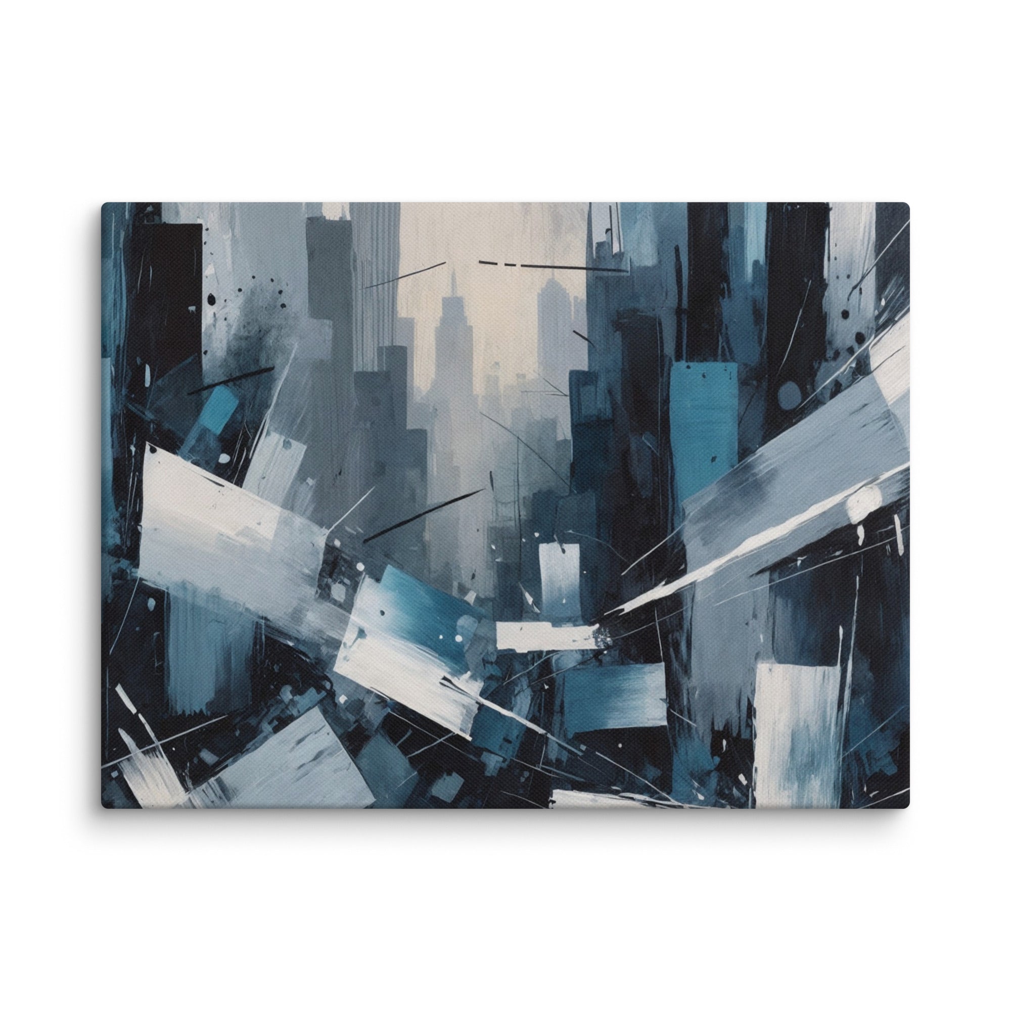 Zephyr wall art product image as a canvas skyline in 12 x 18 inch universal size