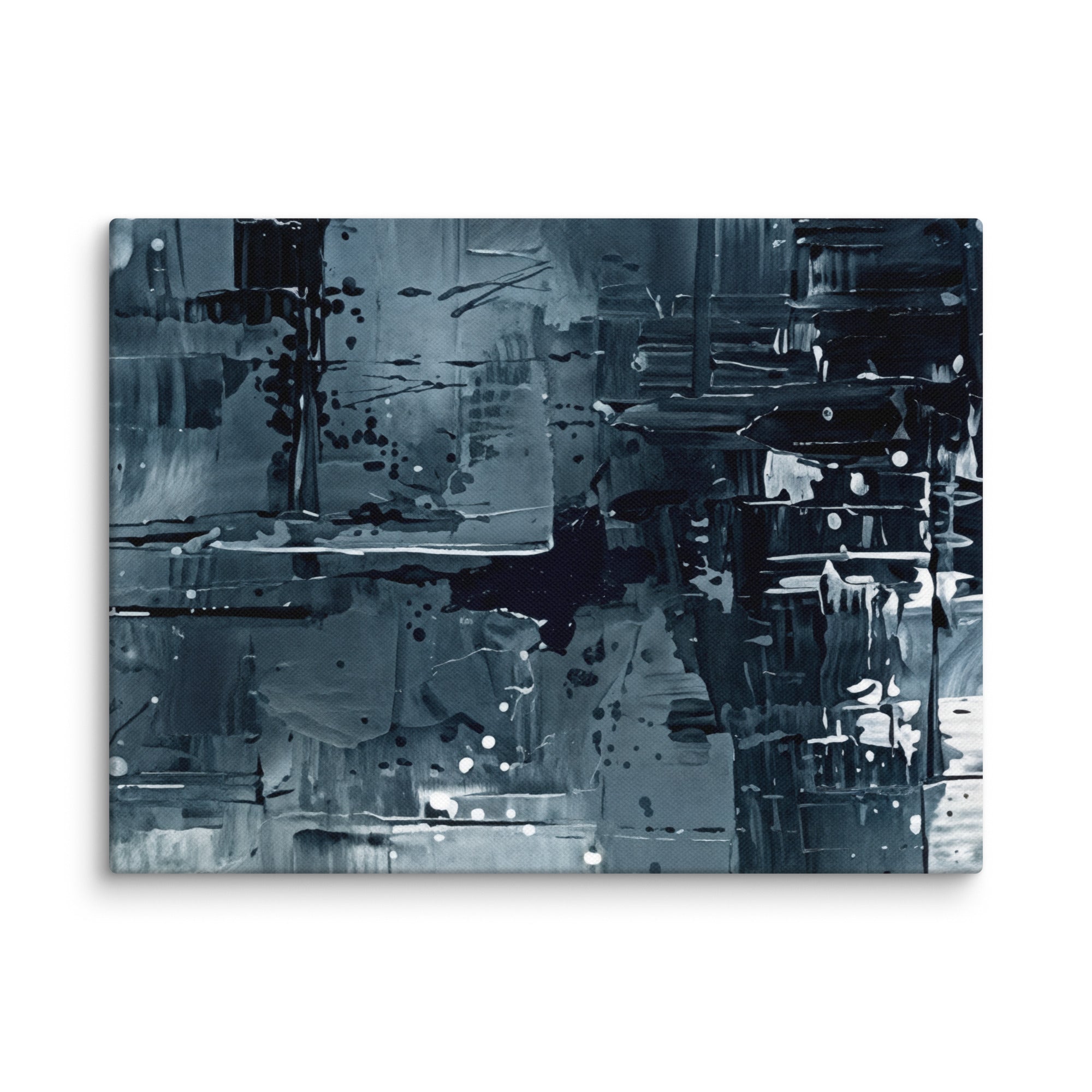 Amidst canvas print product mockup in 36 x 36 inch statement piece