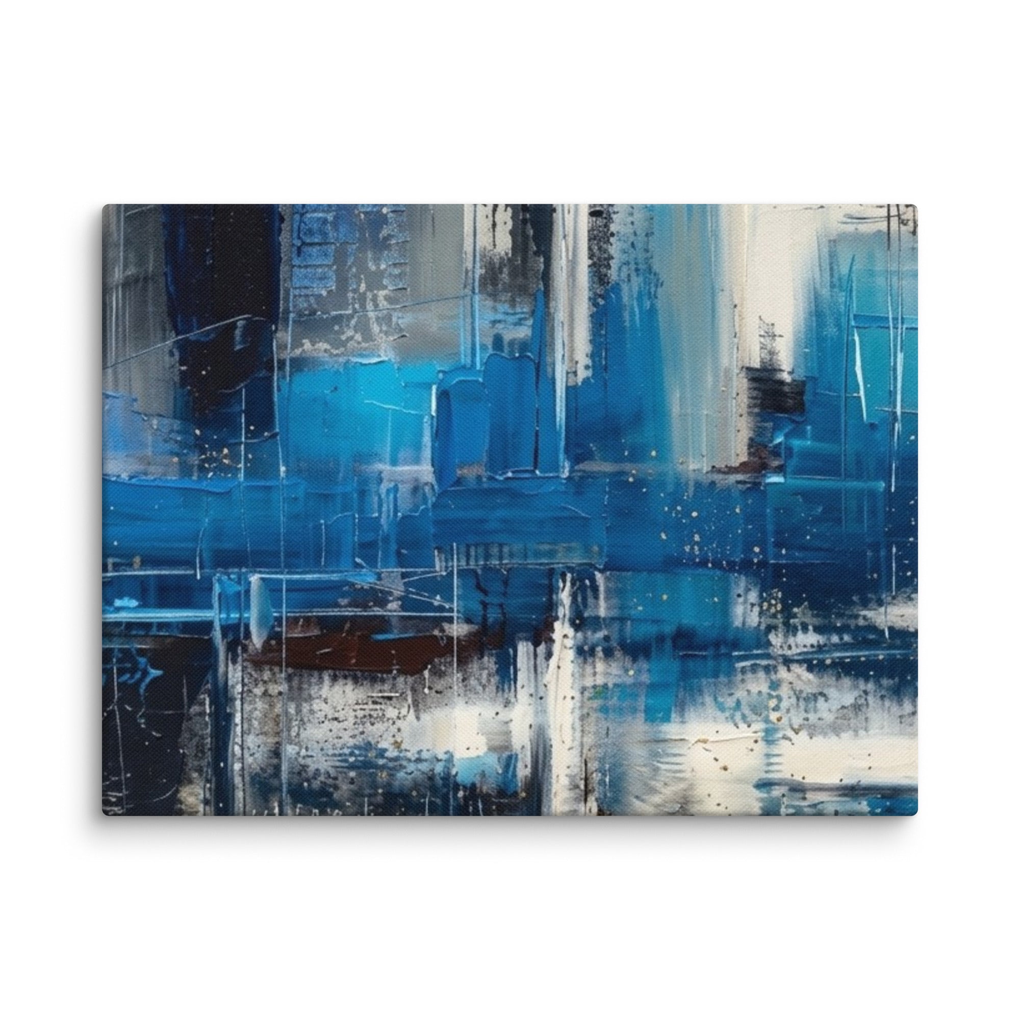 Isle canvas print product mockup in 32 x 48 inch statement piece