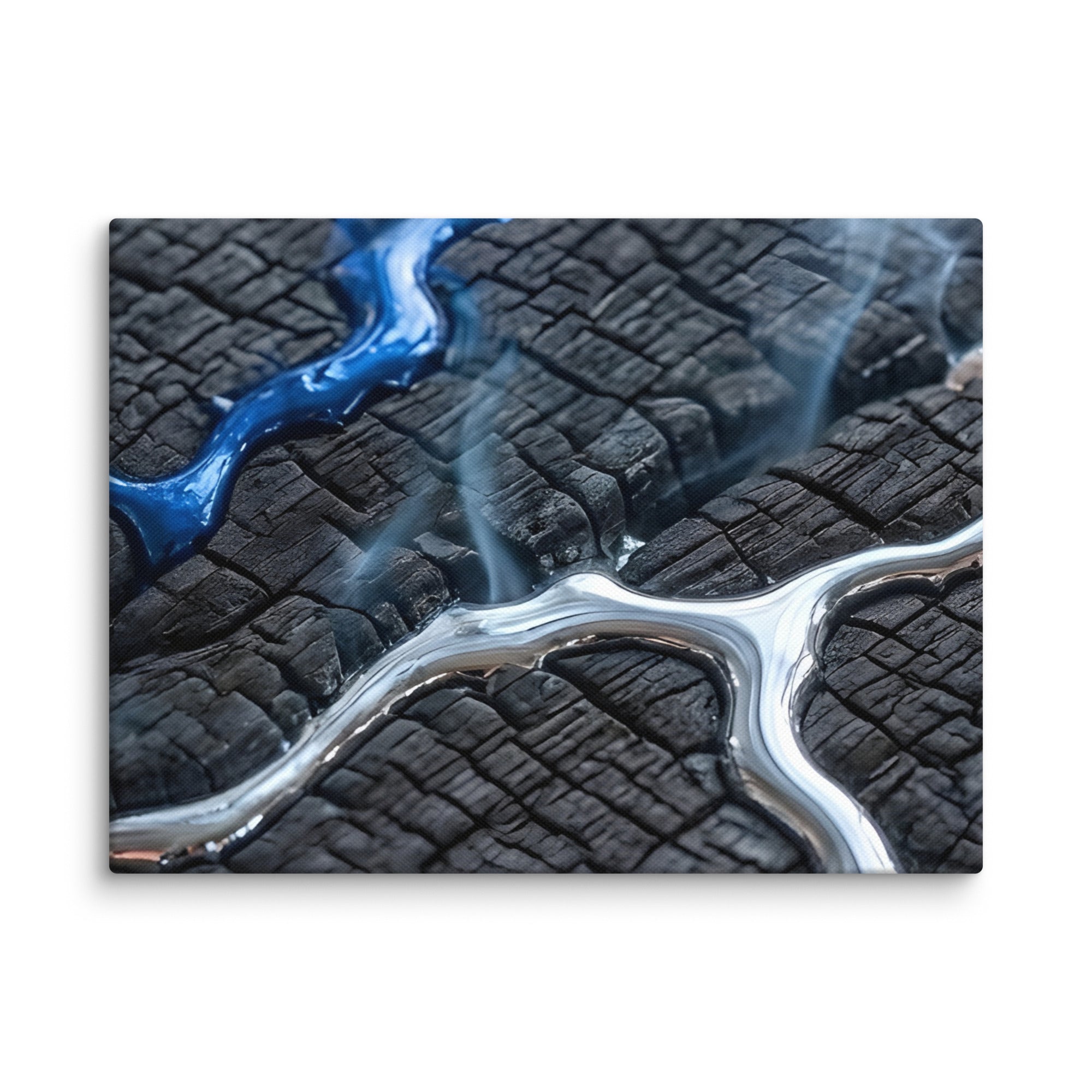 Rhyolite canvas print product view in 32 x 48 inch statement piece