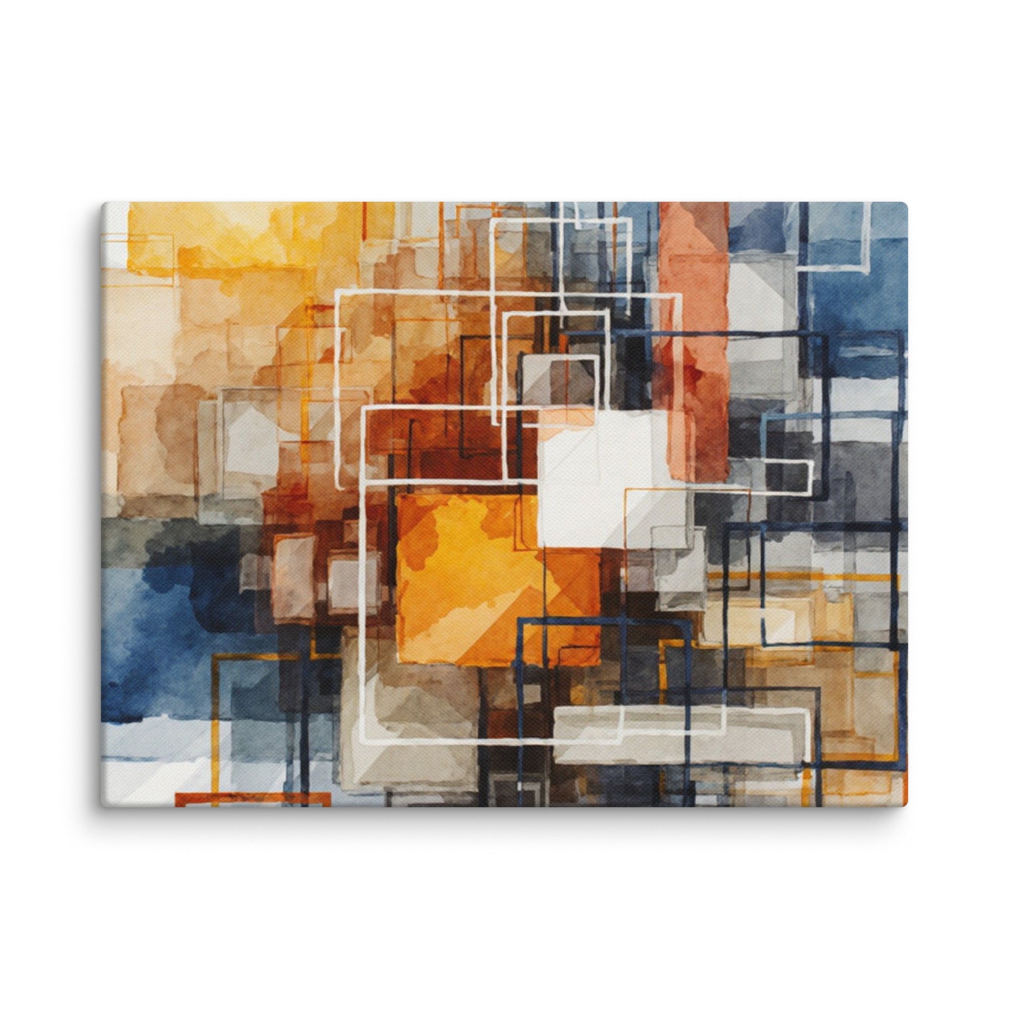 Plinth wall art product image as a canvas print in 32 x 48 inch statement piece