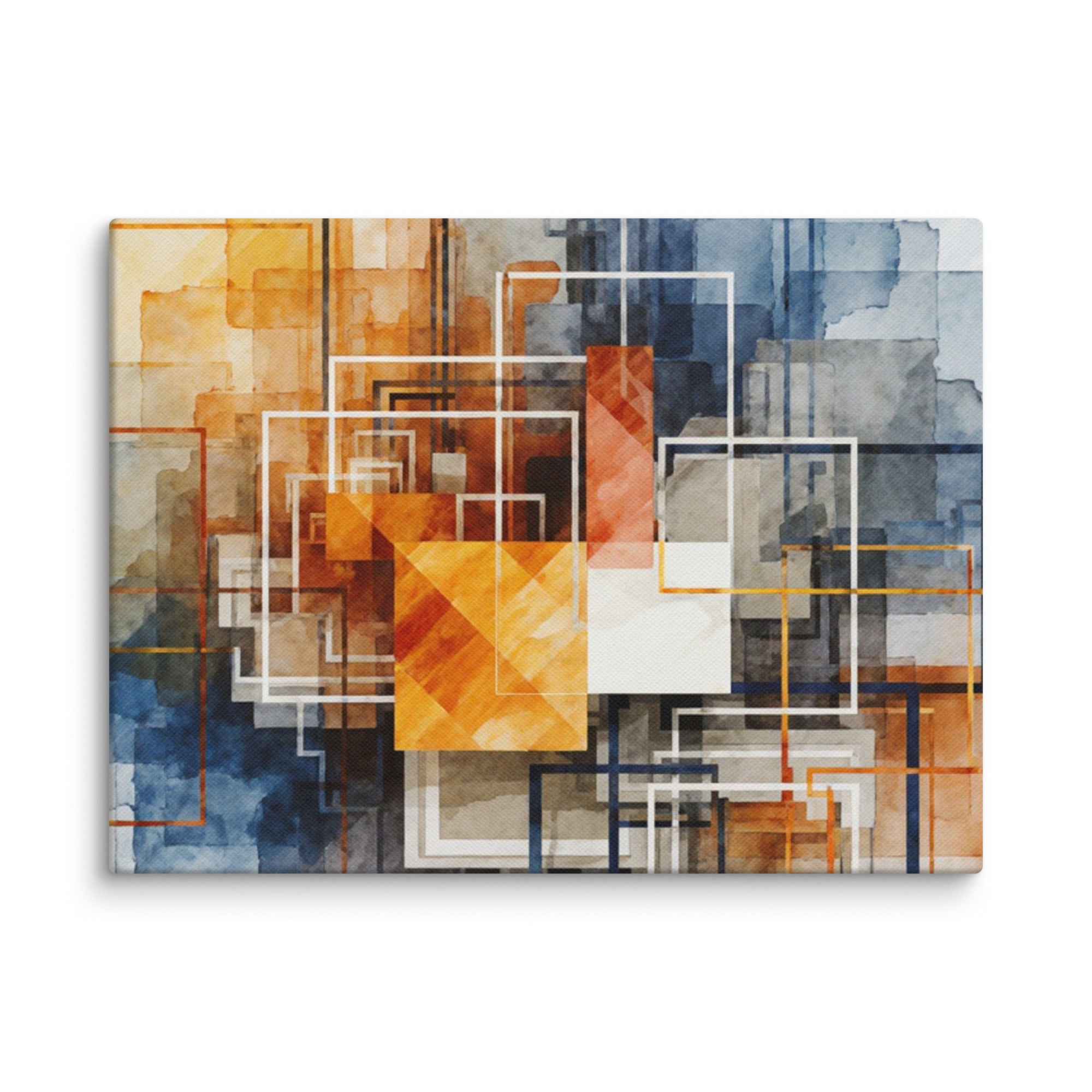 Reticle wall art product image as a canvas print in 32 x 48 inch statement piece