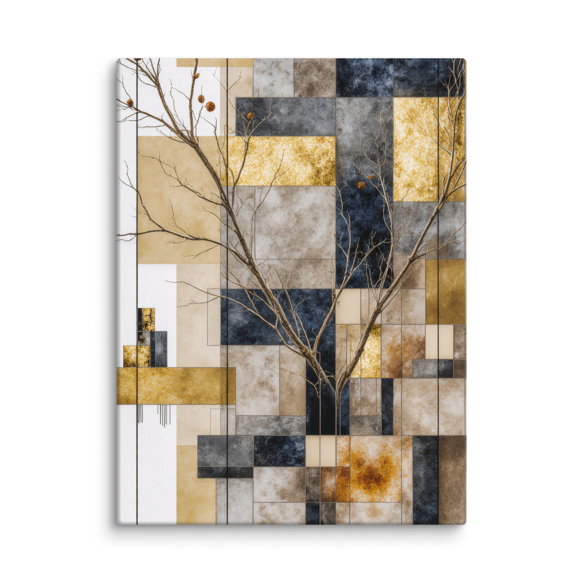 Solari canvas print front-facing product image in 36 x 36 inch statement piece