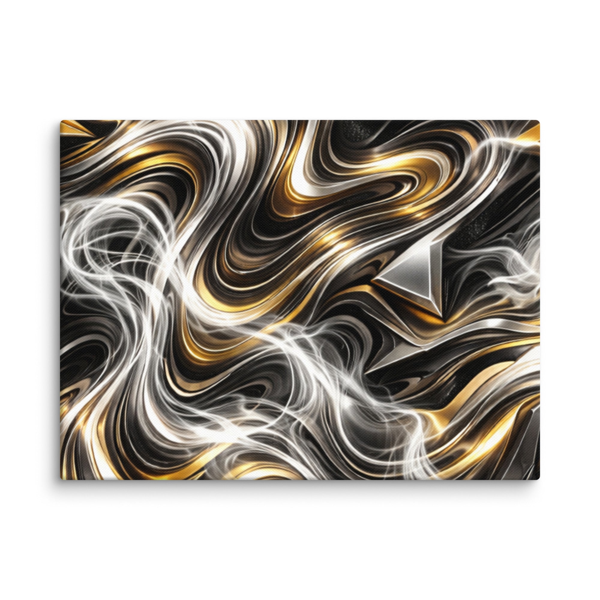 Ouro wall art product image as a canvas print in 32 x 48 inch statement piece
