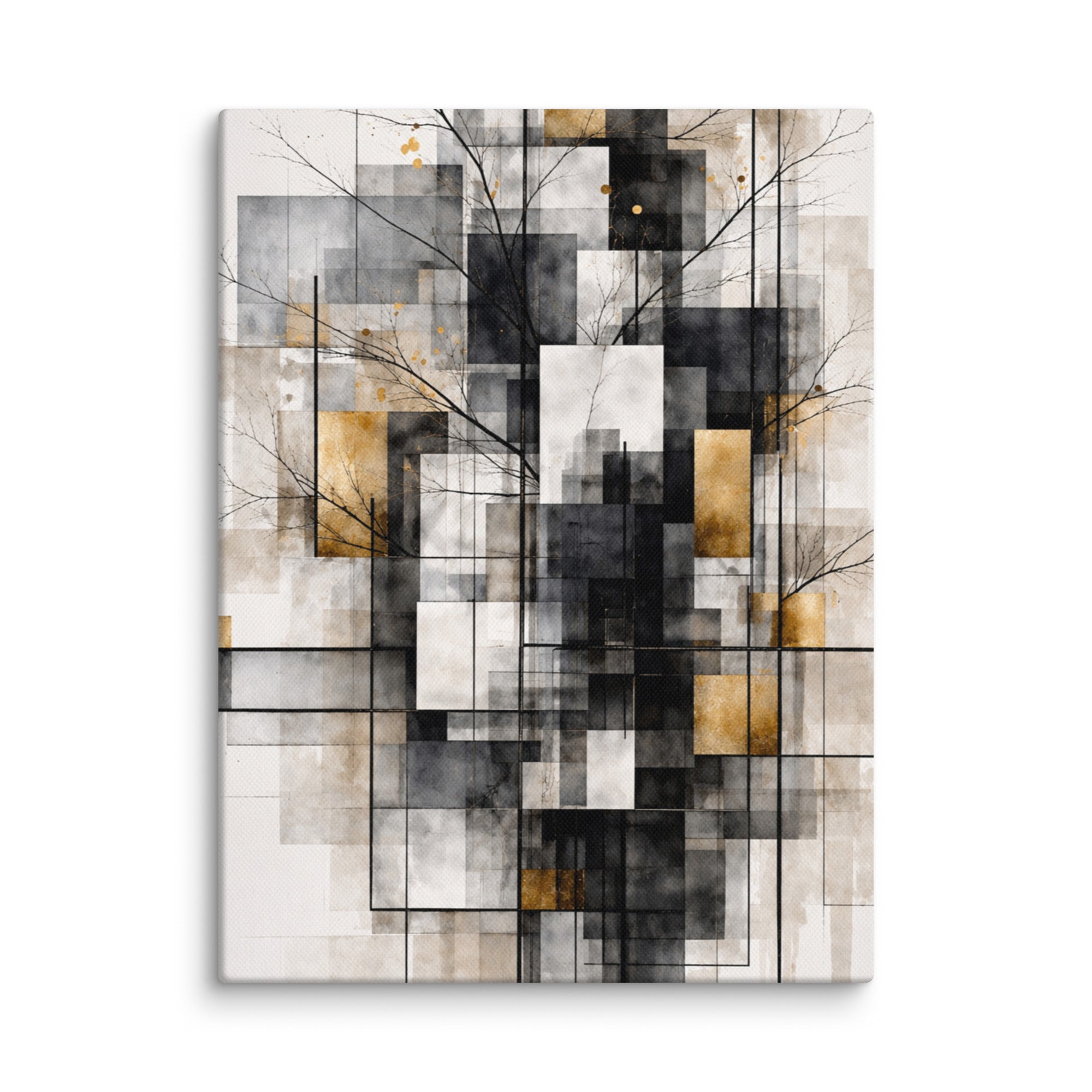 Avect canvas print product mockup in 12 x 36 inch large size