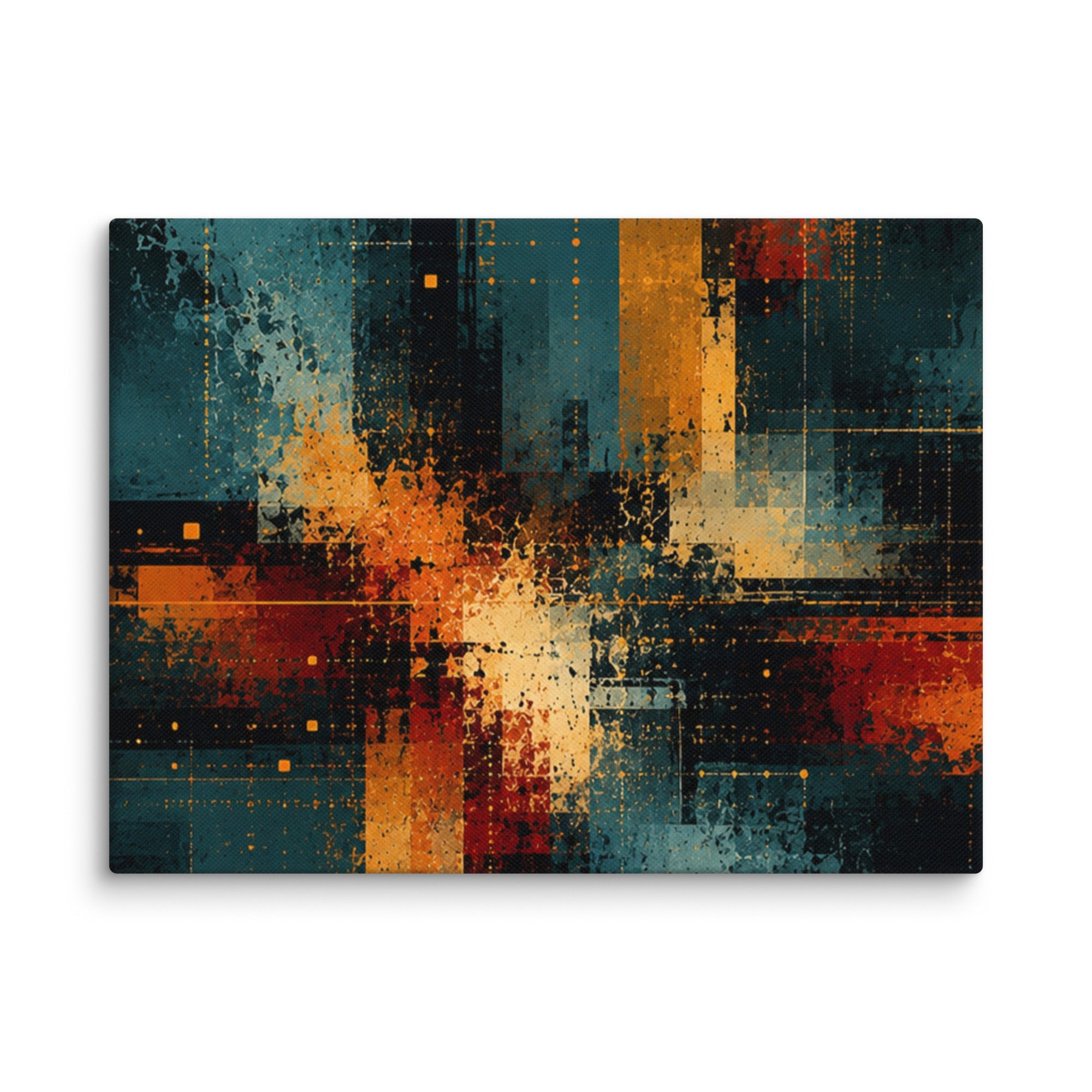 Axion wall art product image as a canvas print in 32 x 48 inch statement piece