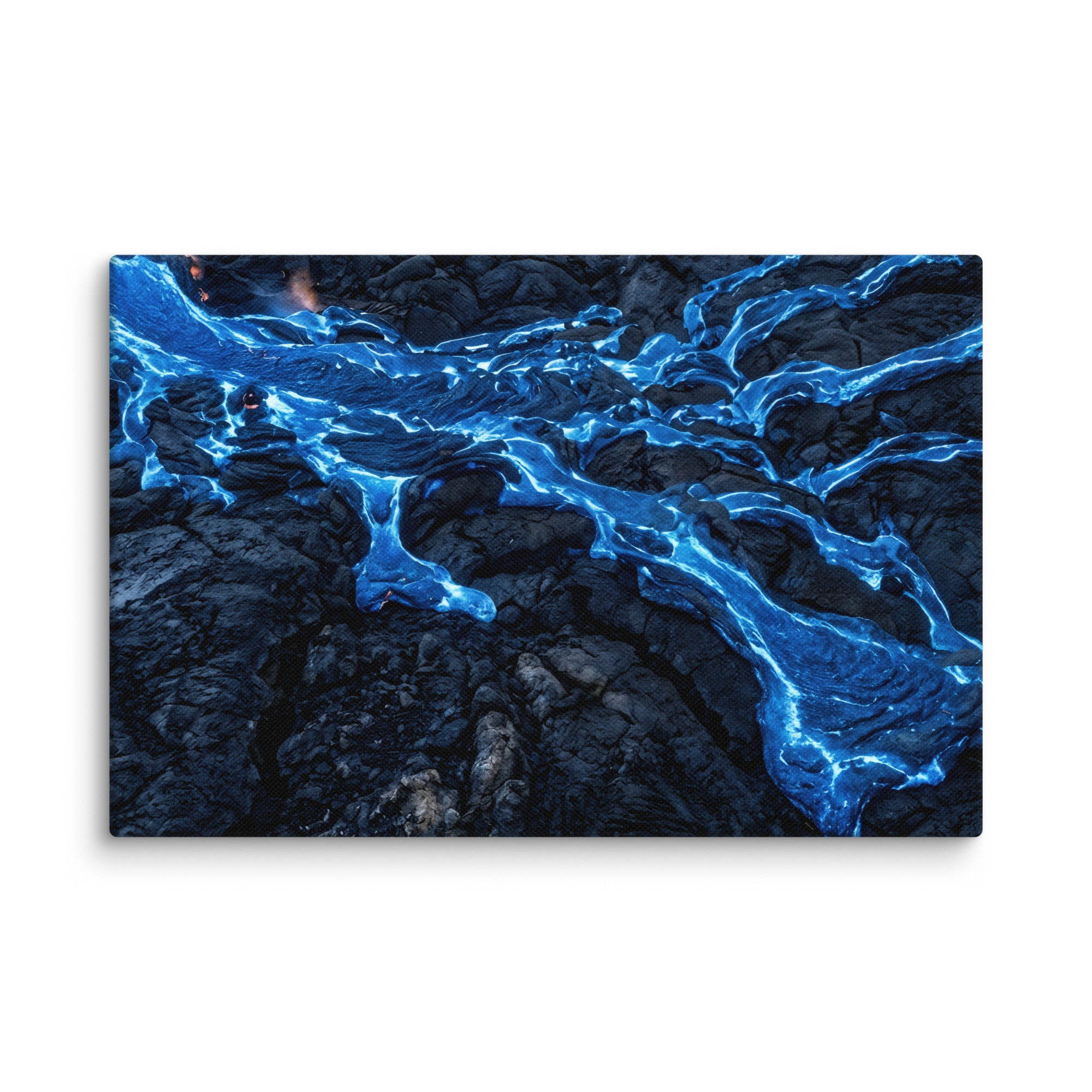 Scoria canvas print product mockup in 12 x 18 inch universal size