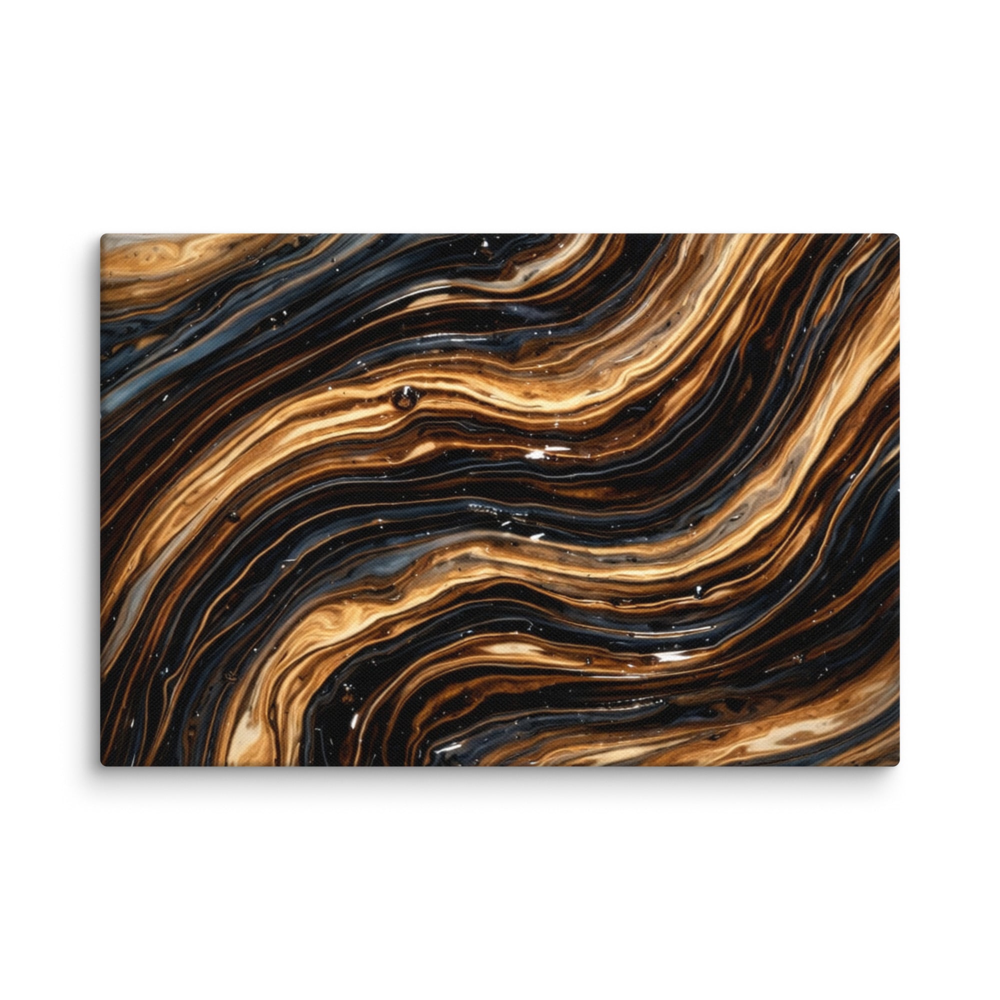 Amber canvas print front-facing product image in 12 x 12 inch universal size