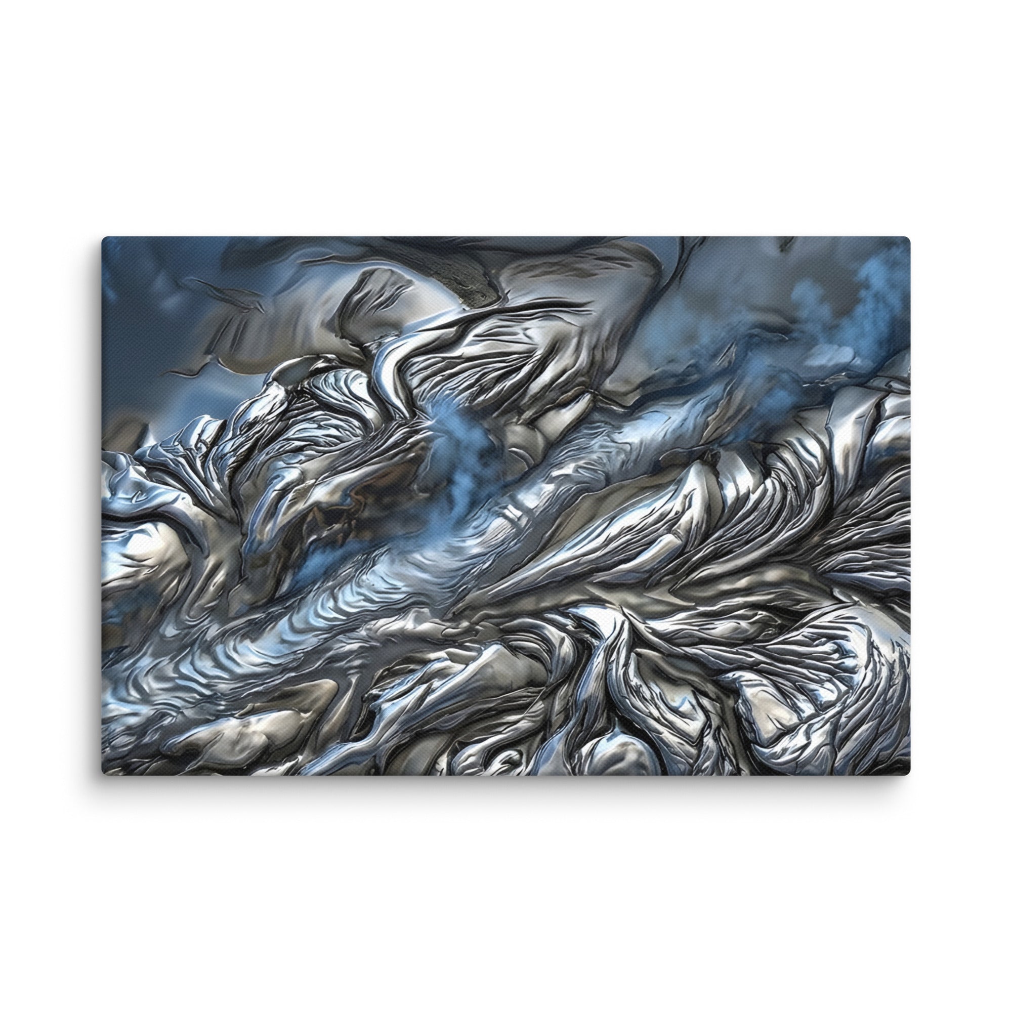 Andesite canvas print product mockup in 9 x 12 inch universal size