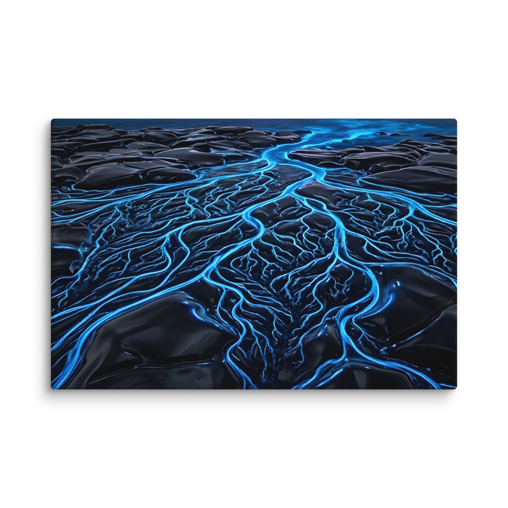 Caldera canvas print front-facing product image in 16 x 48 inch statement piece