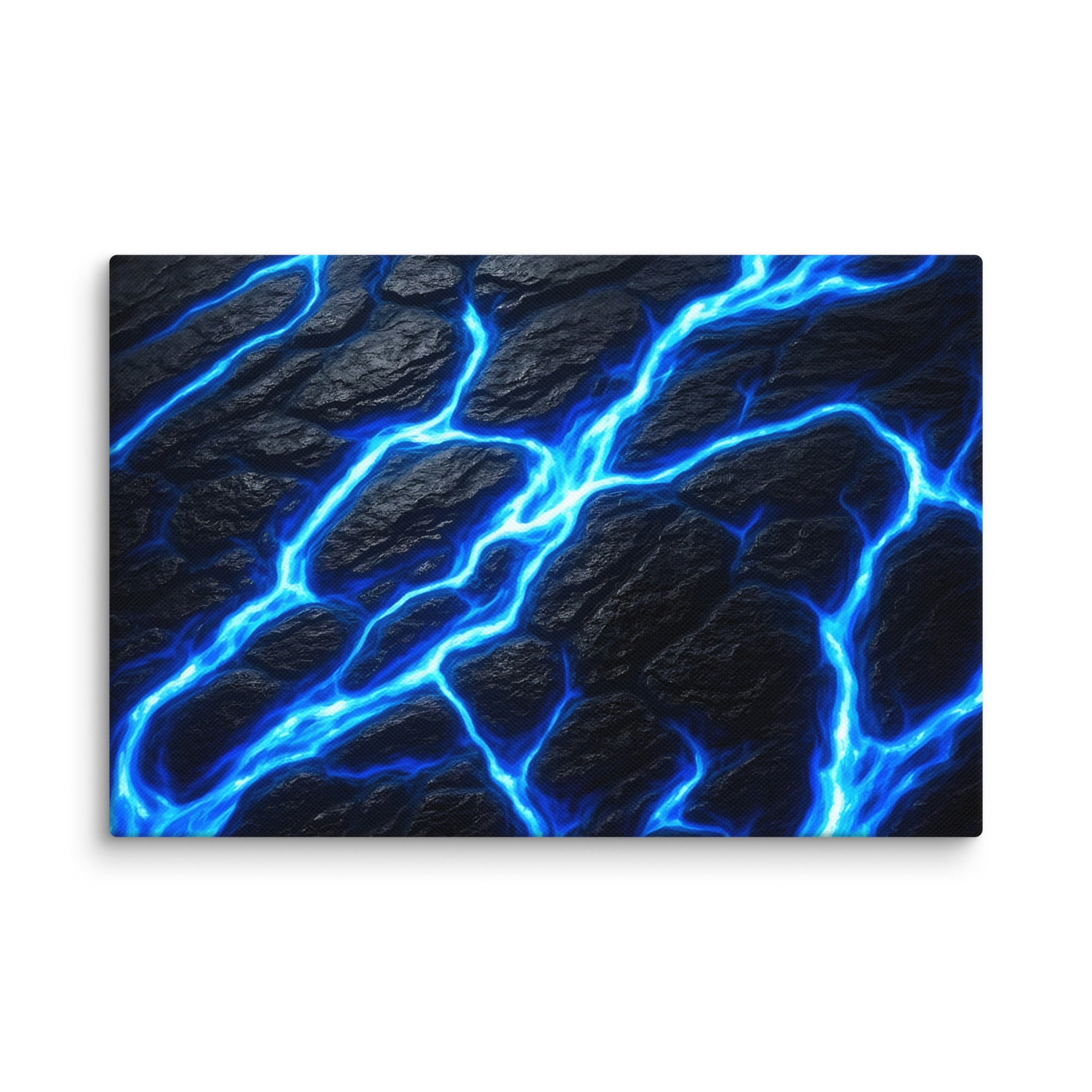 Fissure canvas print front-facing product image in 16 x 48 inch statement piece