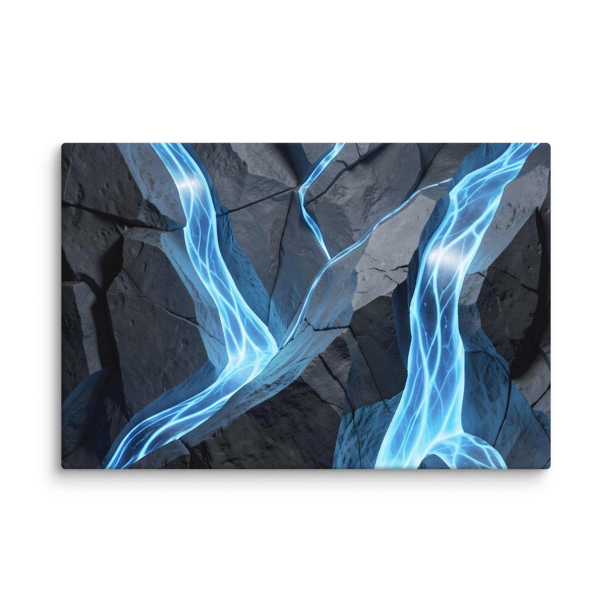 Tephra canvas print product mockup in 12 x 18 inch universal size