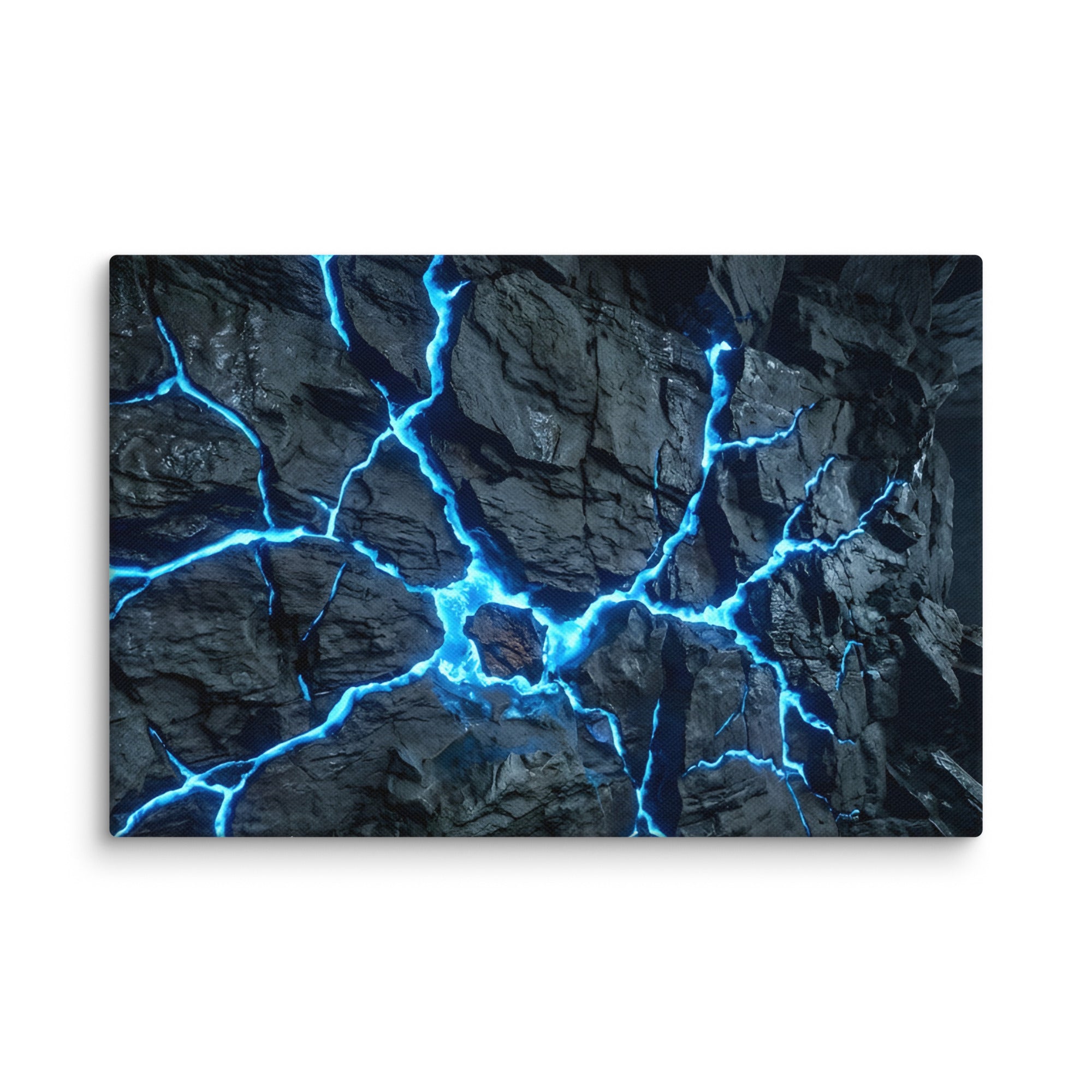 Vesicle canvas print product mockup in 12 x 18 inch universal size