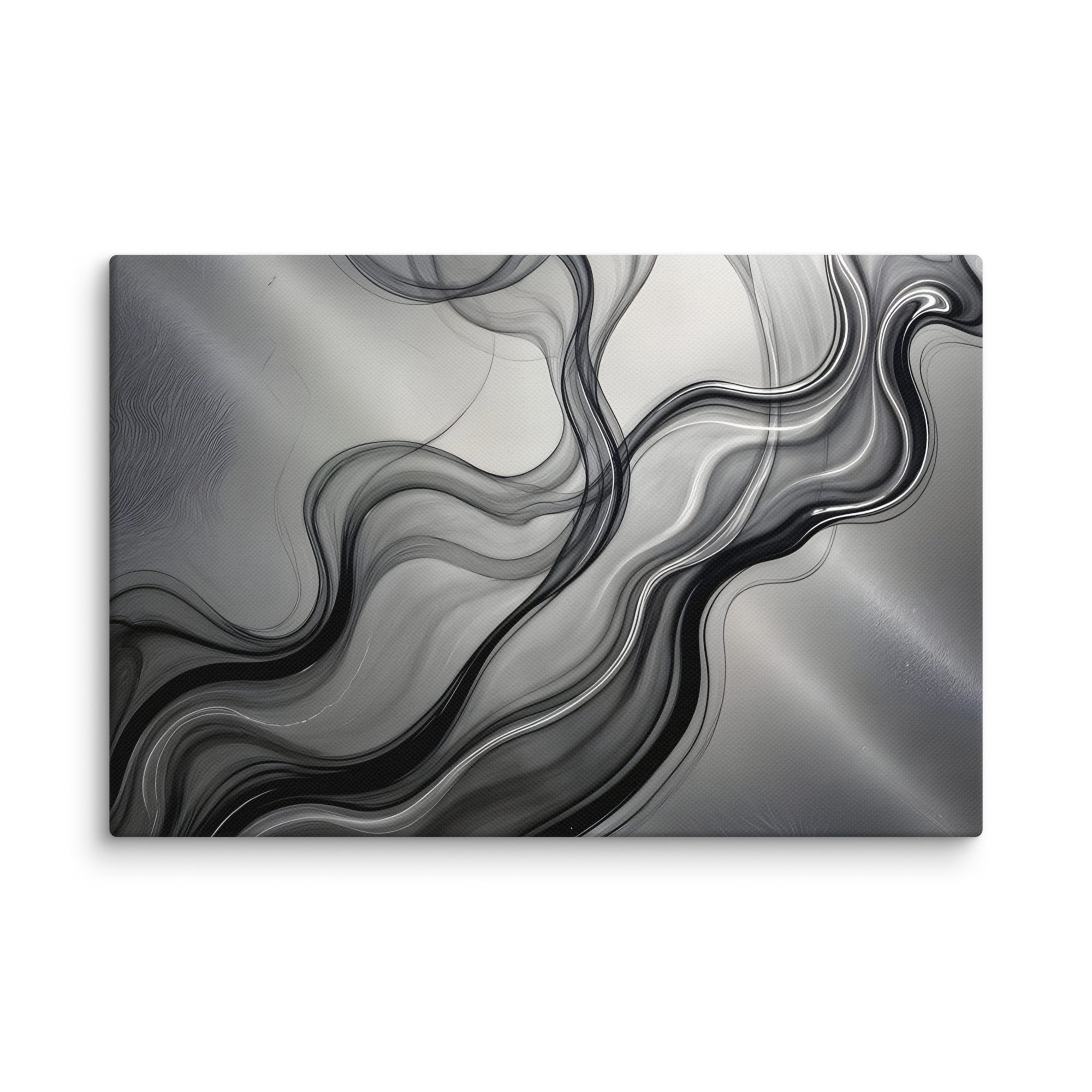 Smoke canvas print product mockup in 9 x 12 inch universal size