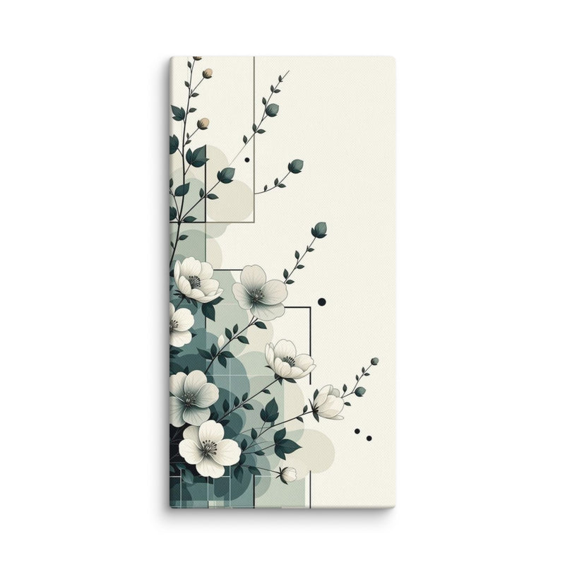 Brume Azure Canvas Floral Wall Art Mb Canvas premium quality wall art, timeless design many large sizes to chose from. ready to hang
