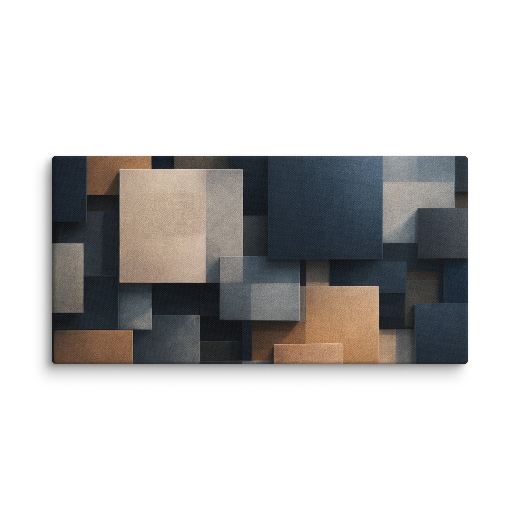 Monolith canvas print product mockup in 9 x 12 inch universal size