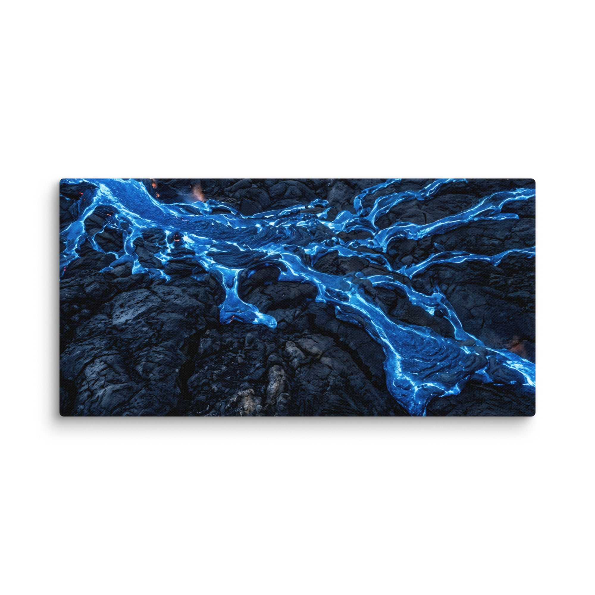 Scoria canvas print product view in 12 x 24 inch universal size